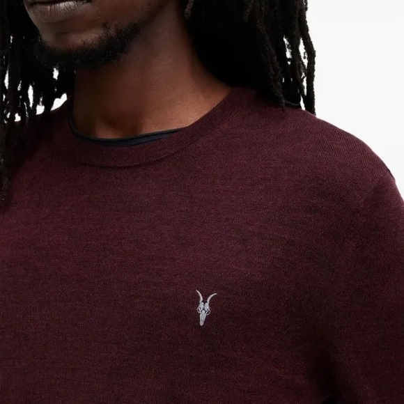 AllSaints
logo-embroidered crew-neck sweater - Picture 2 of 7